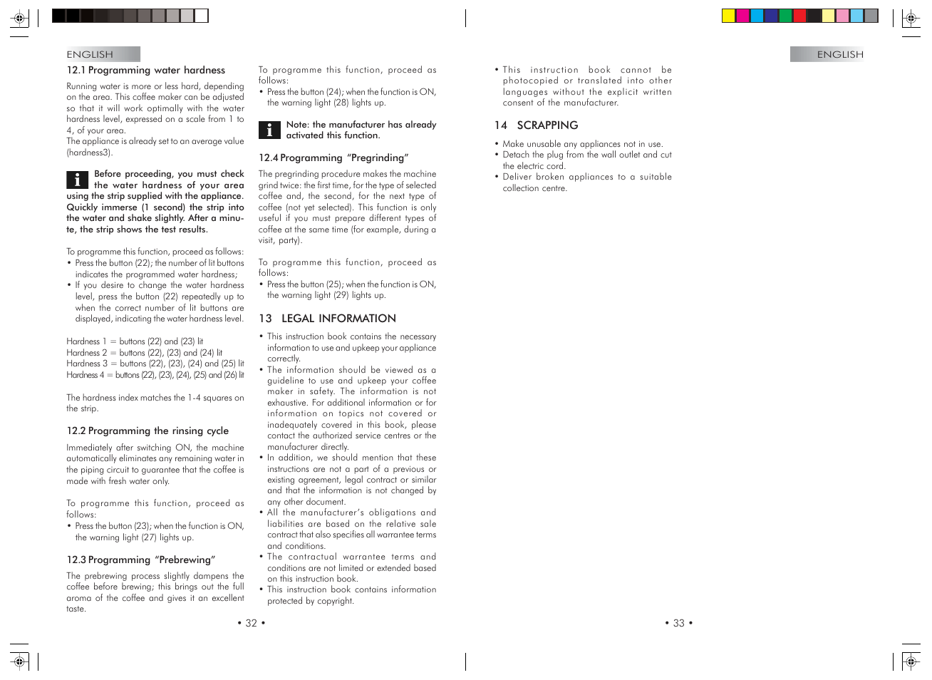 Gaggia Syncrony Compact User Manual | Page 17 / 61