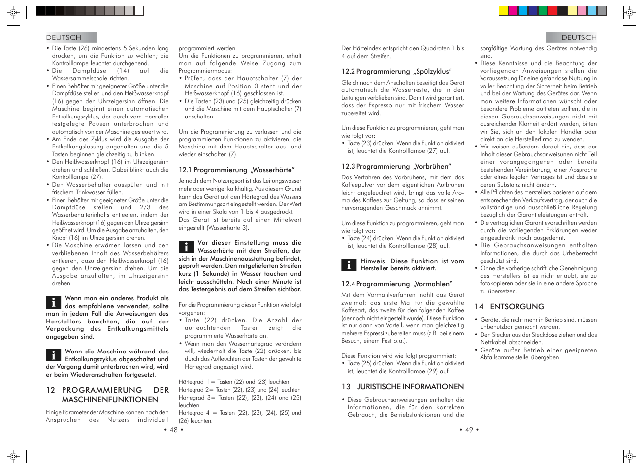 Gaggia Syncrony Compact User Manual | Page 25 / 61