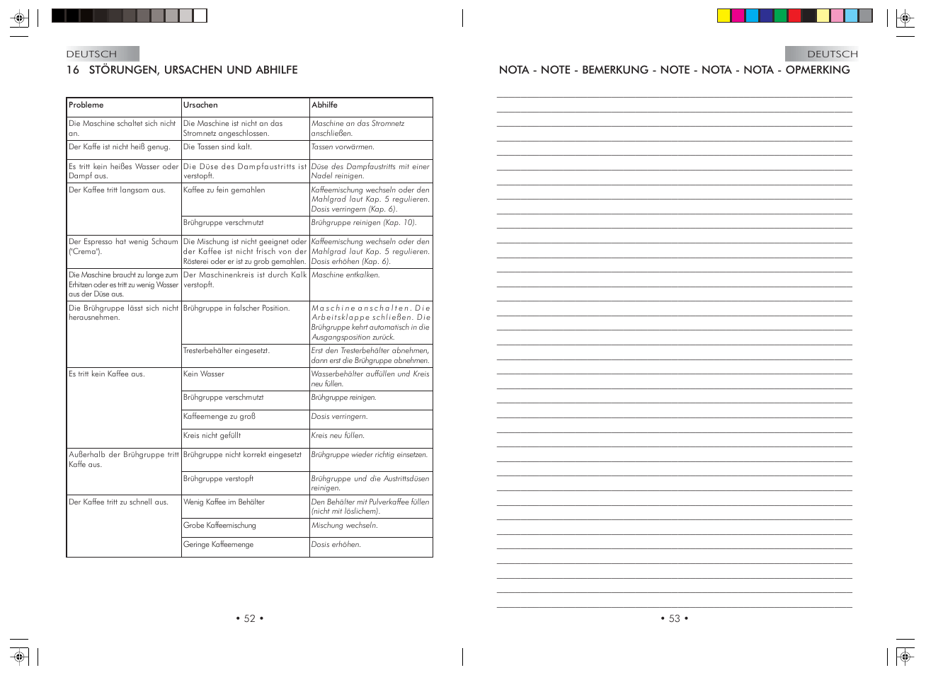 Gaggia Syncrony Compact User Manual | Page 27 / 61