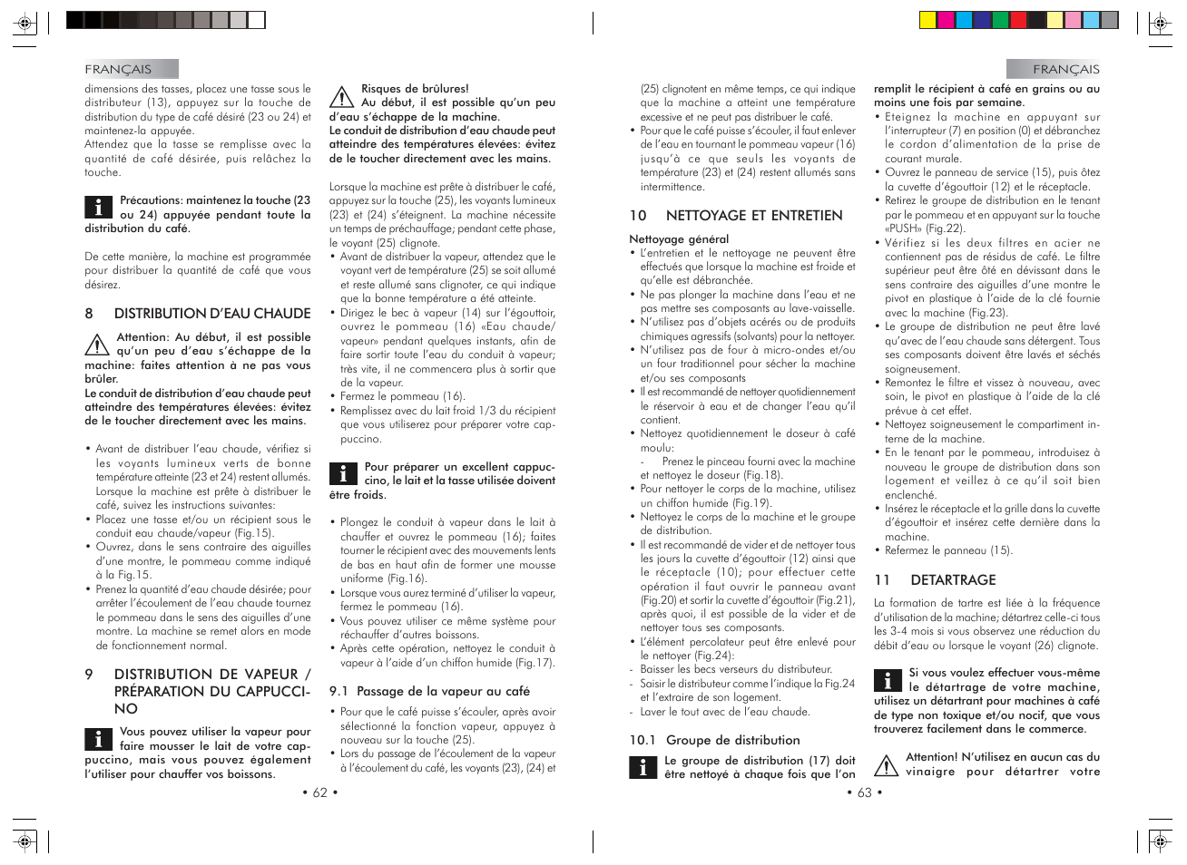 Gaggia Syncrony Compact User Manual | Page 32 / 61