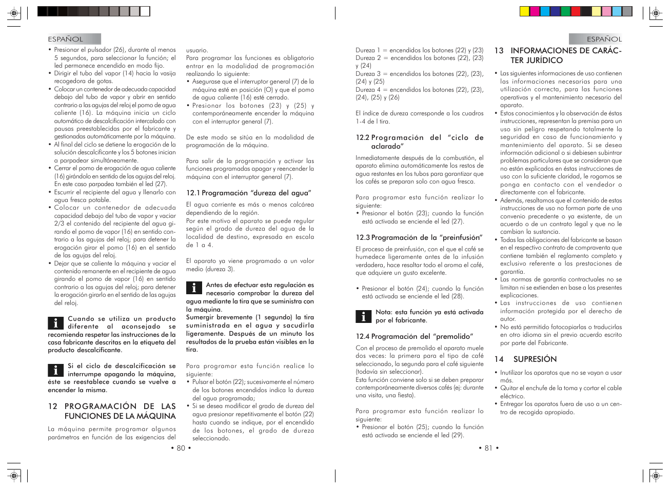 Gaggia Syncrony Compact User Manual | Page 41 / 61