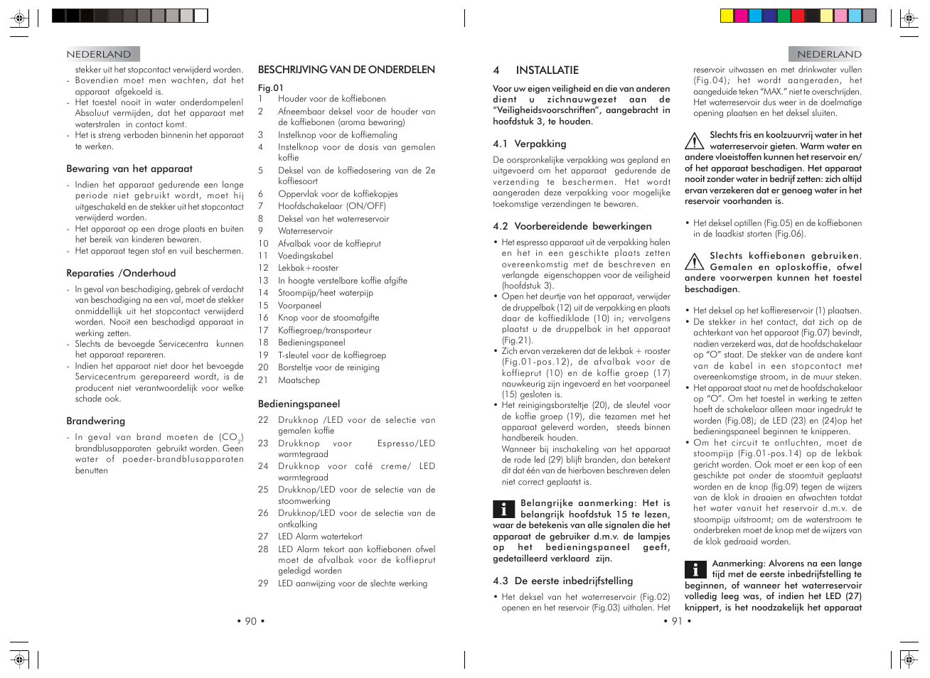 Gaggia Syncrony Compact User Manual | Page 46 / 61