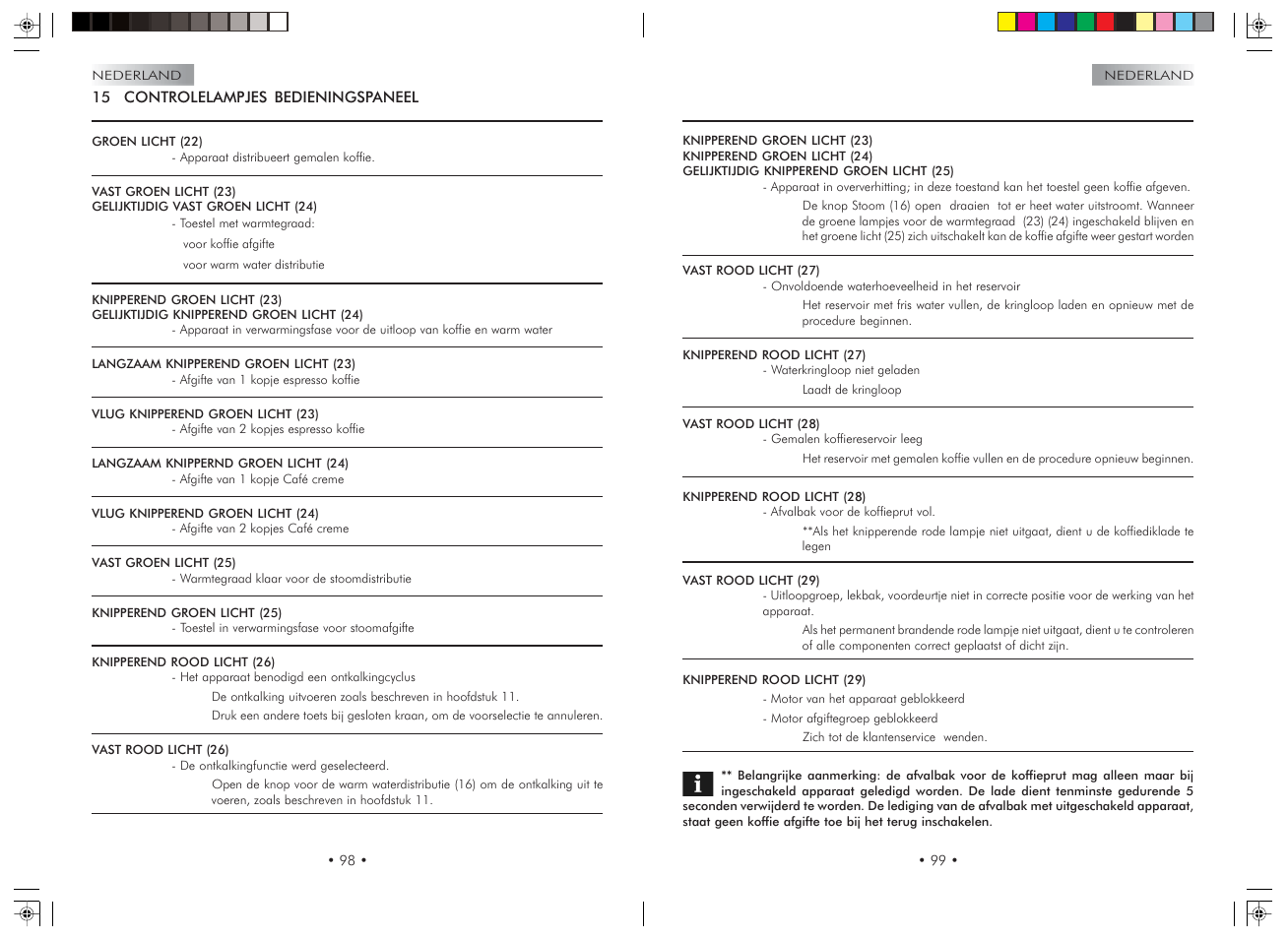 Gaggia Syncrony Compact User Manual | Page 50 / 61