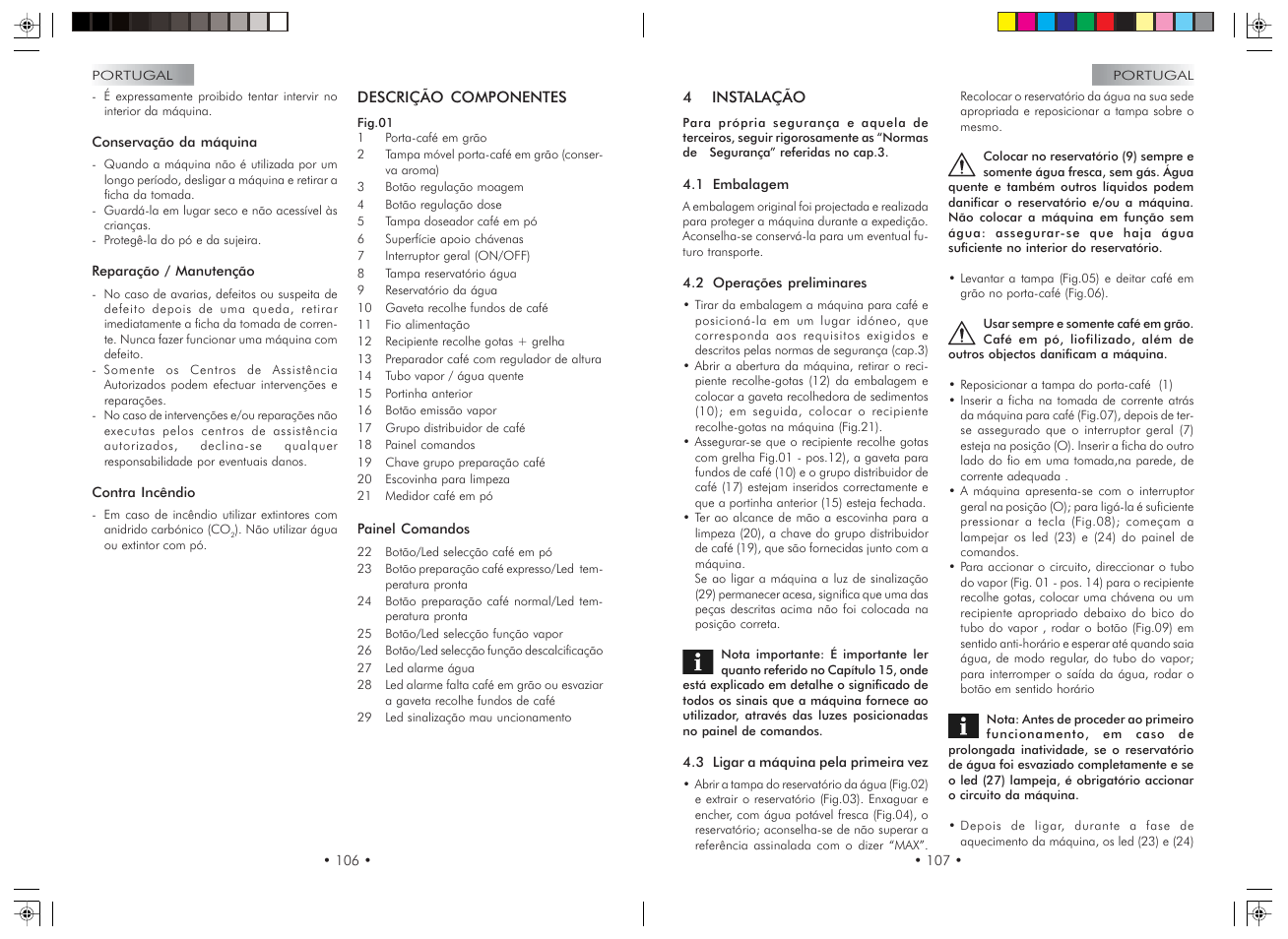 Gaggia Syncrony Compact User Manual | Page 54 / 61