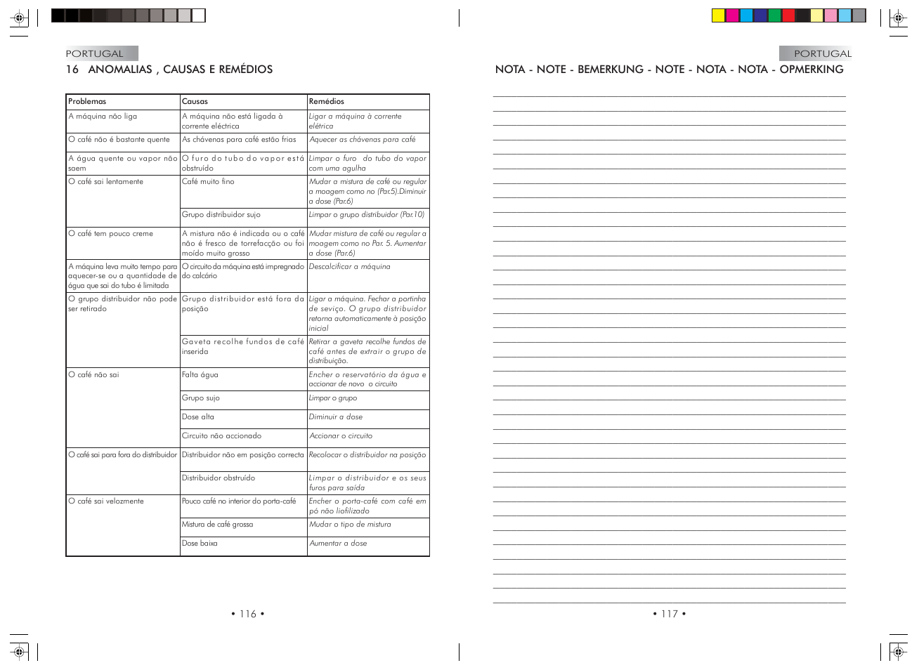Gaggia Syncrony Compact User Manual | Page 59 / 61