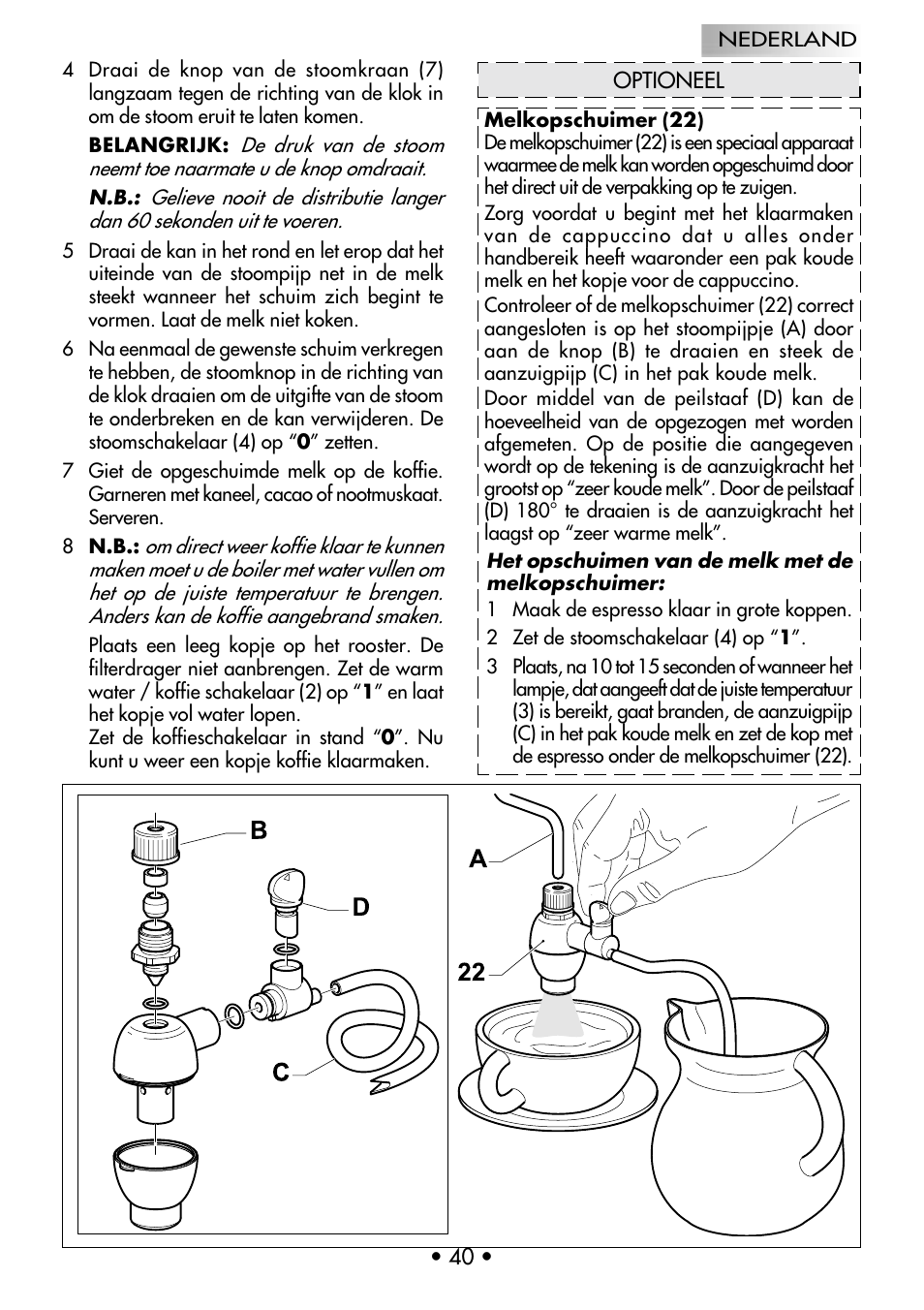 Gaggia Coffee Deluxe User Manual | Page 43 / 53