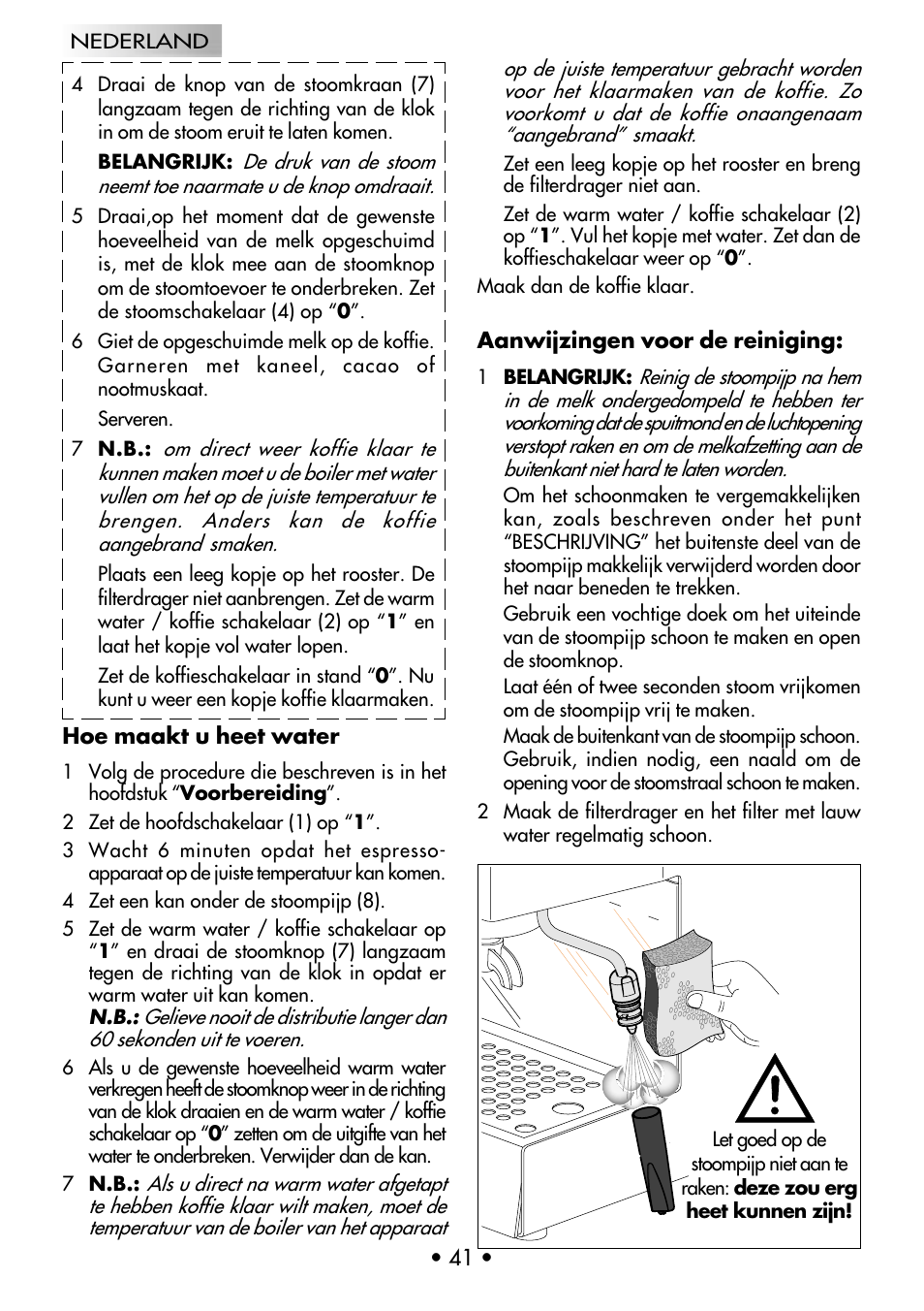 Gaggia Coffee Deluxe User Manual | Page 44 / 53