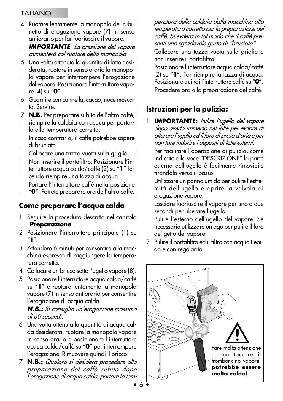 Gaggia Coffee Deluxe User Manual | Page 9 / 53