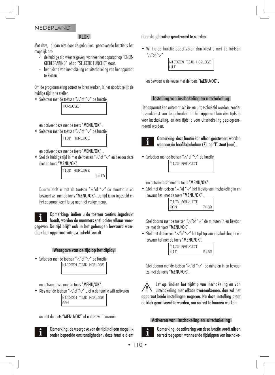 Gaggia Titanium User Manual | Page 110 / 132