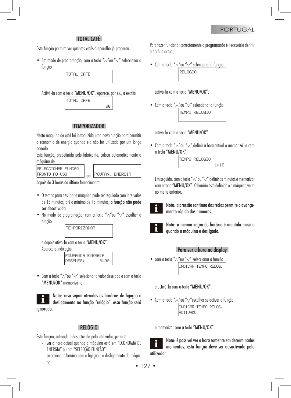 Gaggia Titanium User Manual | Page 127 / 132