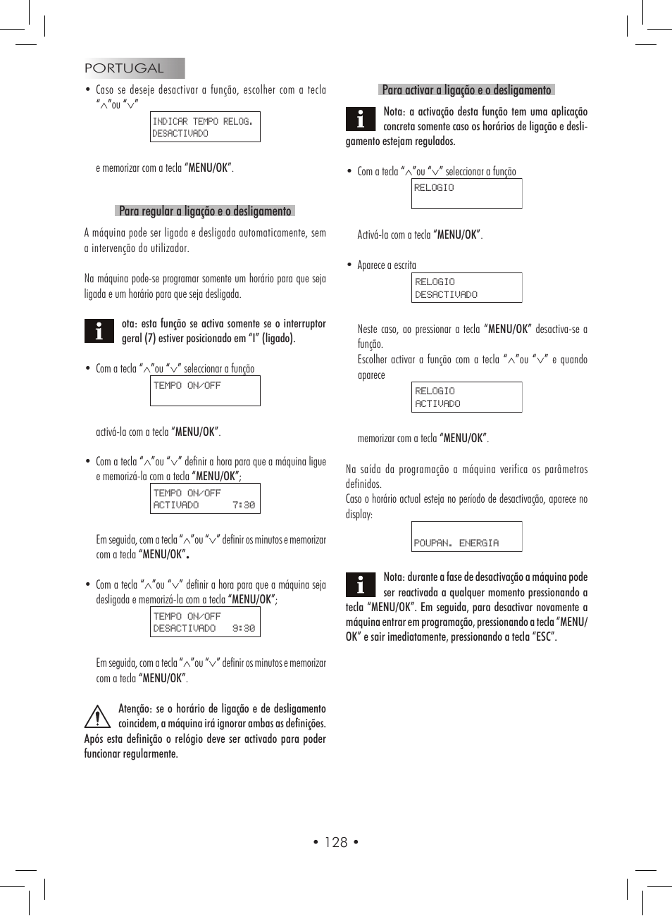 Gaggia Titanium User Manual | Page 128 / 132
