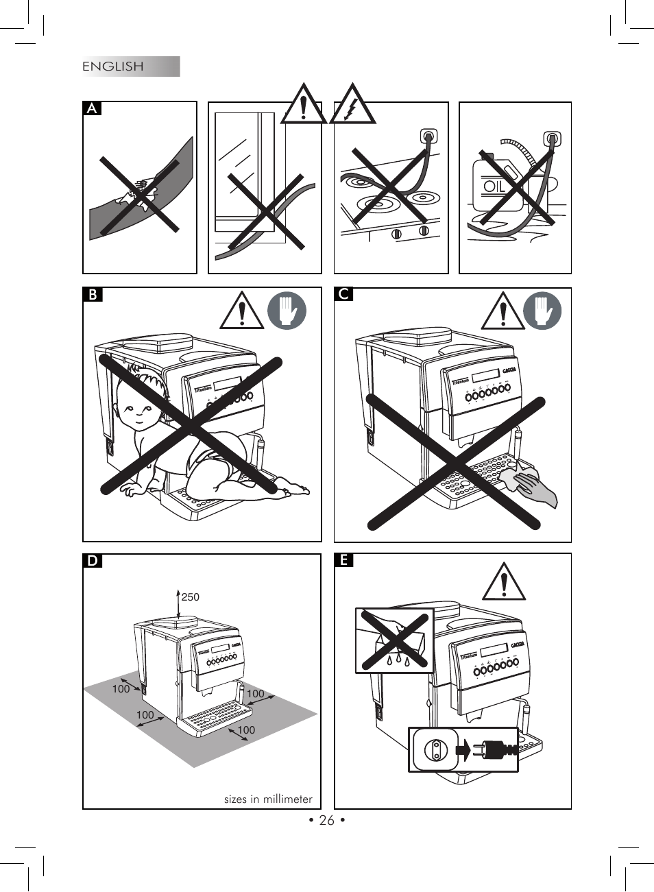 Gaggia Titanium User Manual | Page 26 / 132