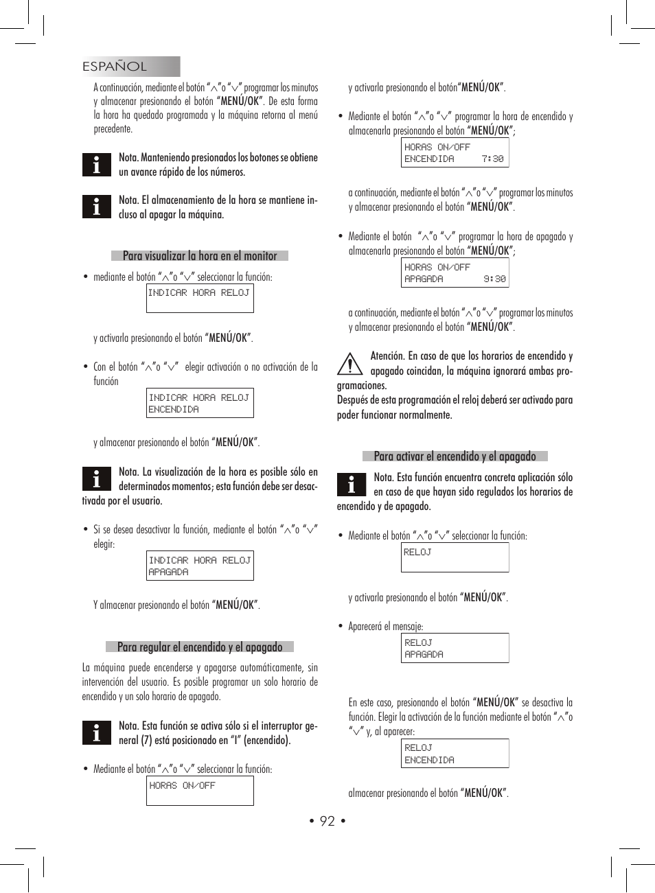 Gaggia Titanium User Manual | Page 92 / 132