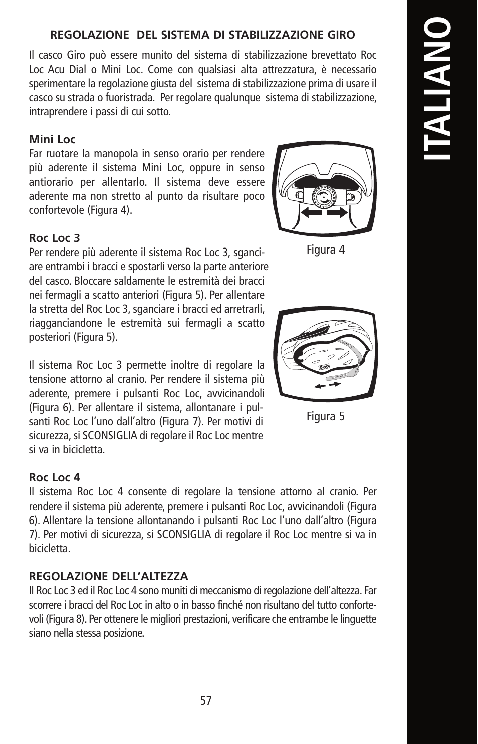 It aliano | Giro Helmet User Manual | Page 57 / 70