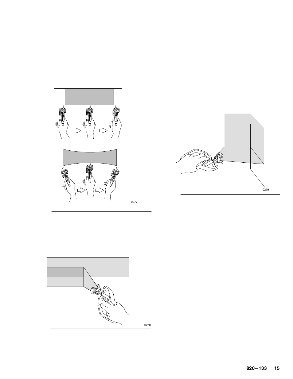 Application methods | Graco PT2500 User Manual | Page 15 / 24