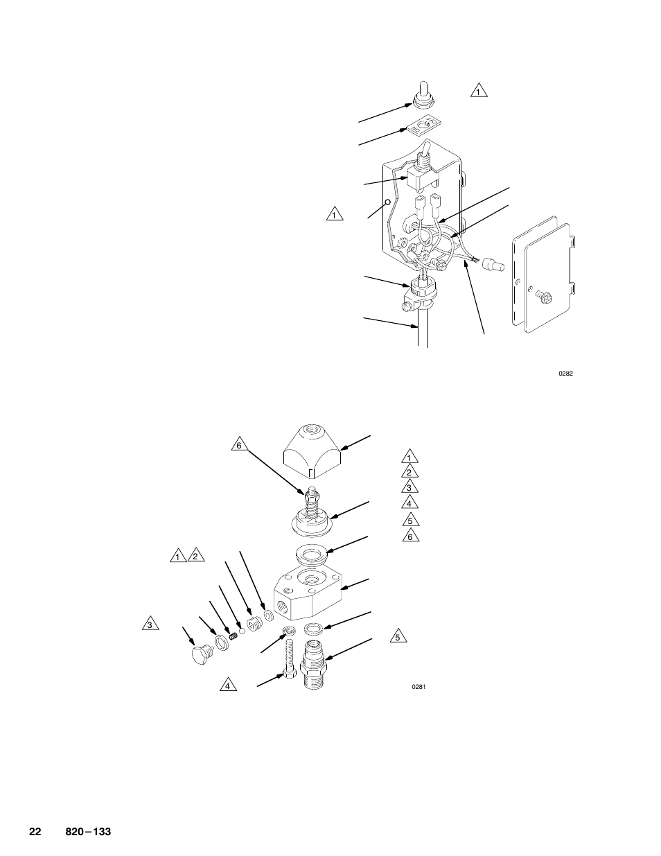 Parts | Graco PT2500 User Manual | Page 22 / 24
