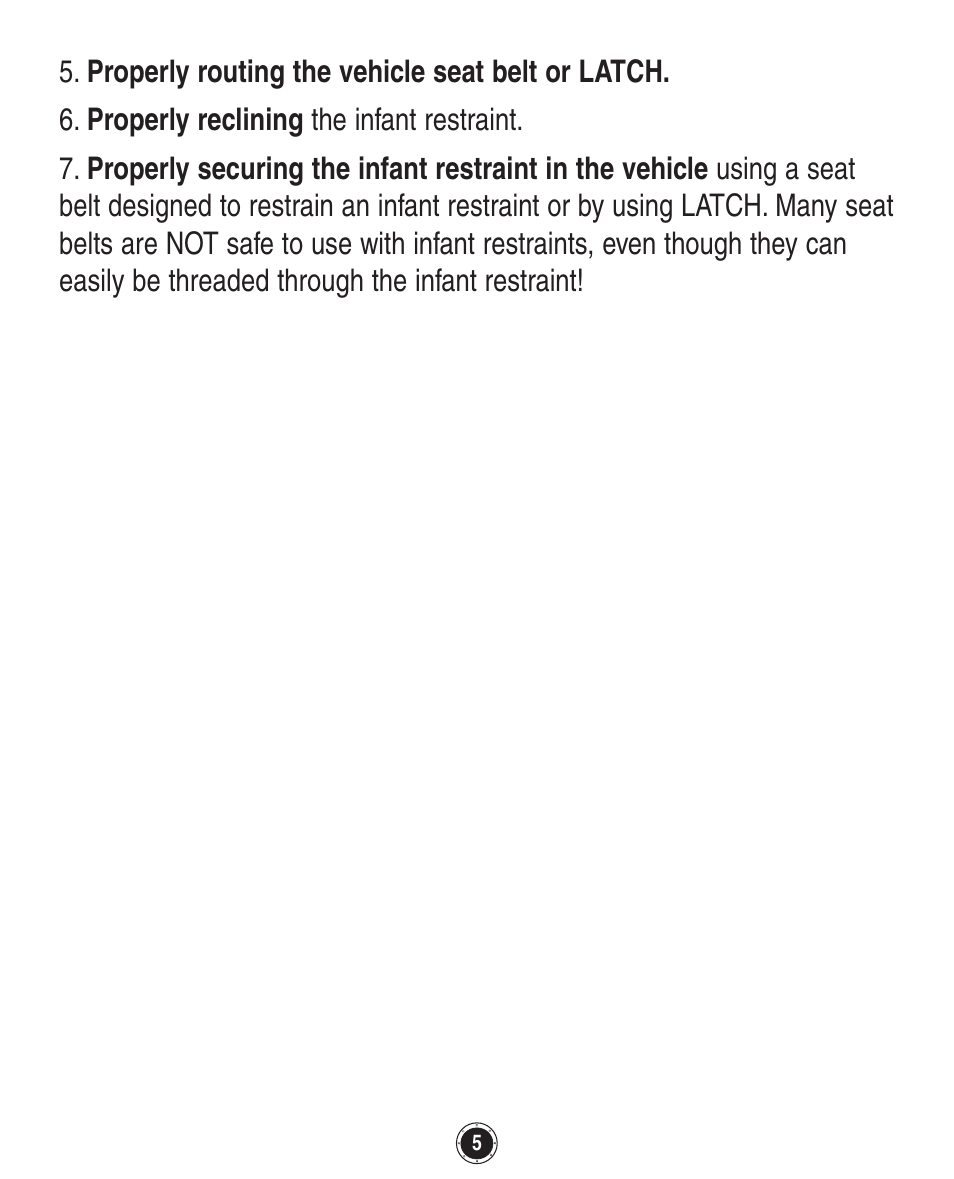 Graco SnugRide 1760658 User Manual | Page 5 / 88