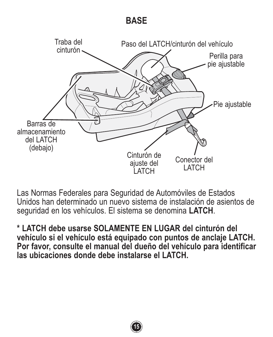 Base | Graco SnugRide 1760658 User Manual | Page 59 / 88