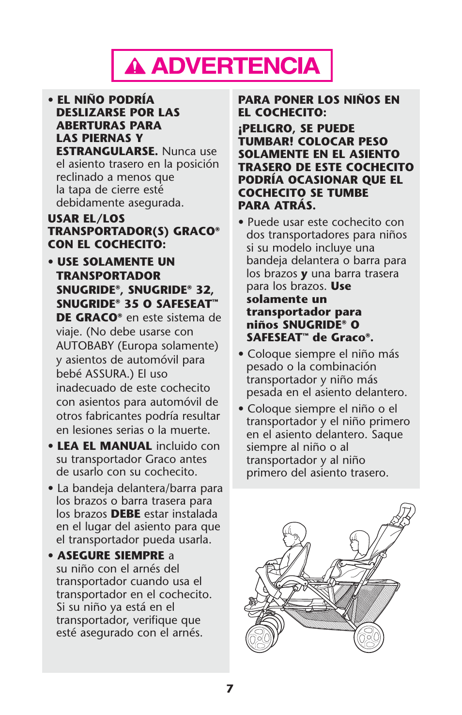 Graco PD117355A User Manual | Page 7 / 36