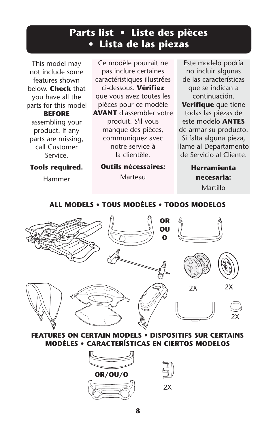 Graco PD117355A User Manual | Page 8 / 36
