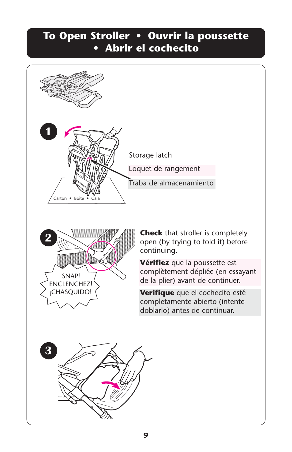 Graco PD117355A User Manual | Page 9 / 36