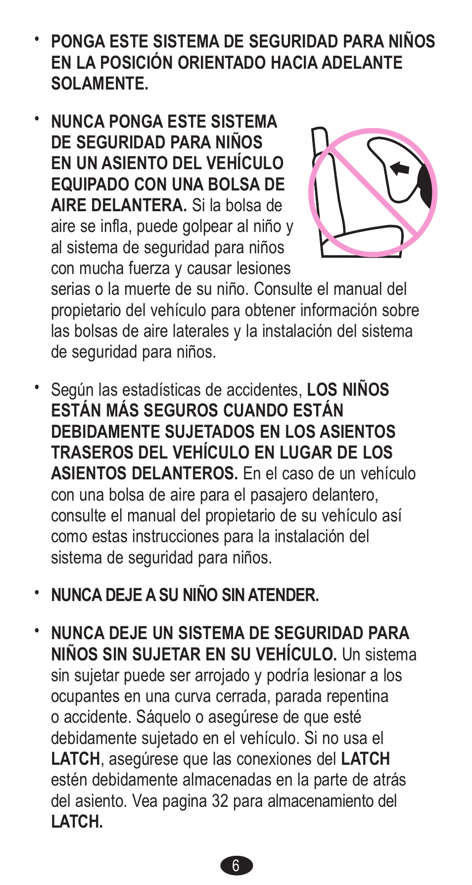 Graco Forward Facing Child Restraint User Manual | Page 44 / 76