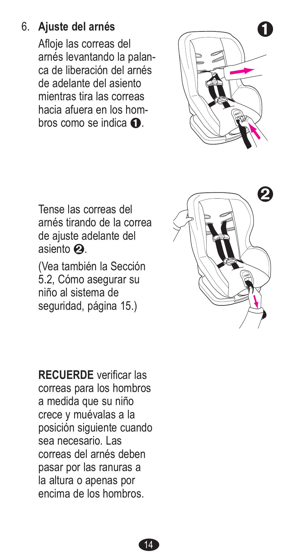 Graco Forward Facing Child Restraint User Manual | Page 52 / 76