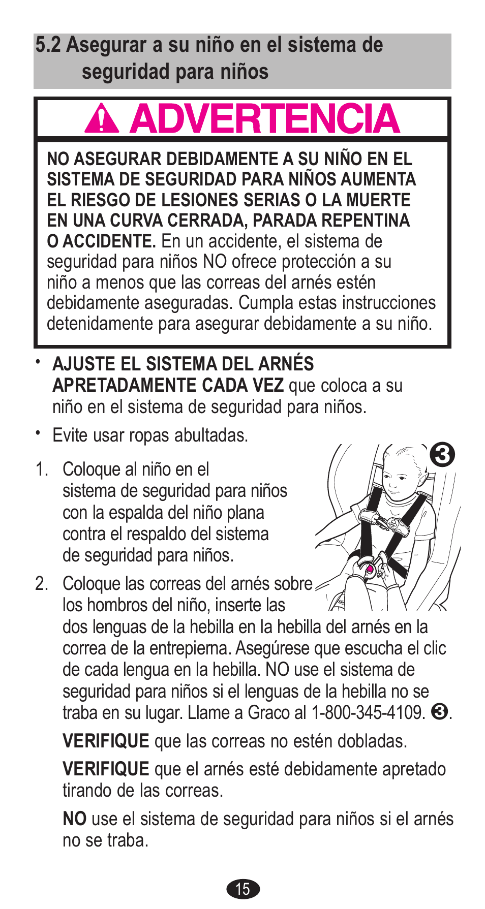 Graco Forward Facing Child Restraint User Manual | Page 53 / 76
