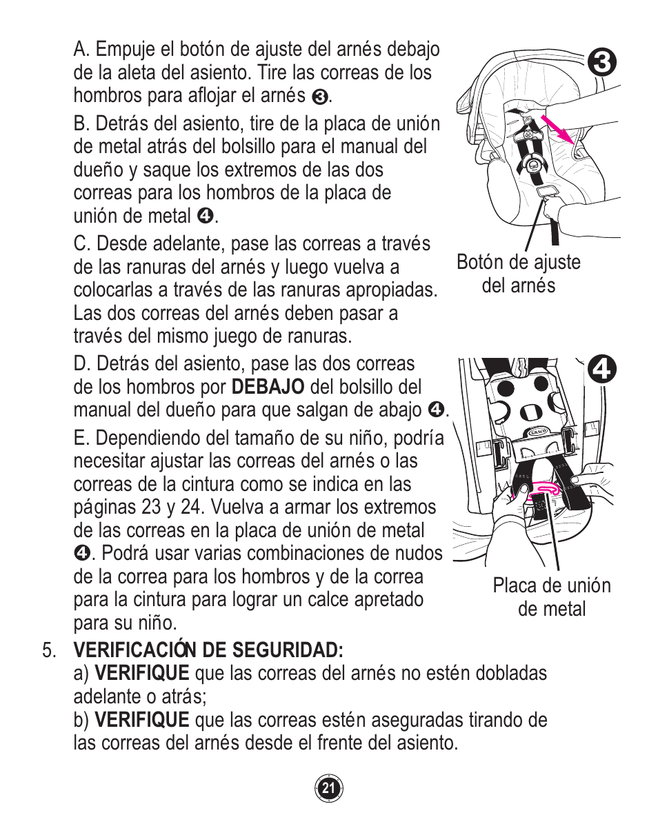 Graco Quattro Tour 1749531 User Manual | Page 105 / 128