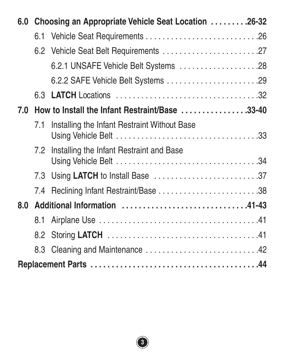 Graco Quattro Tour 1749531 User Manual | Page 43 / 128