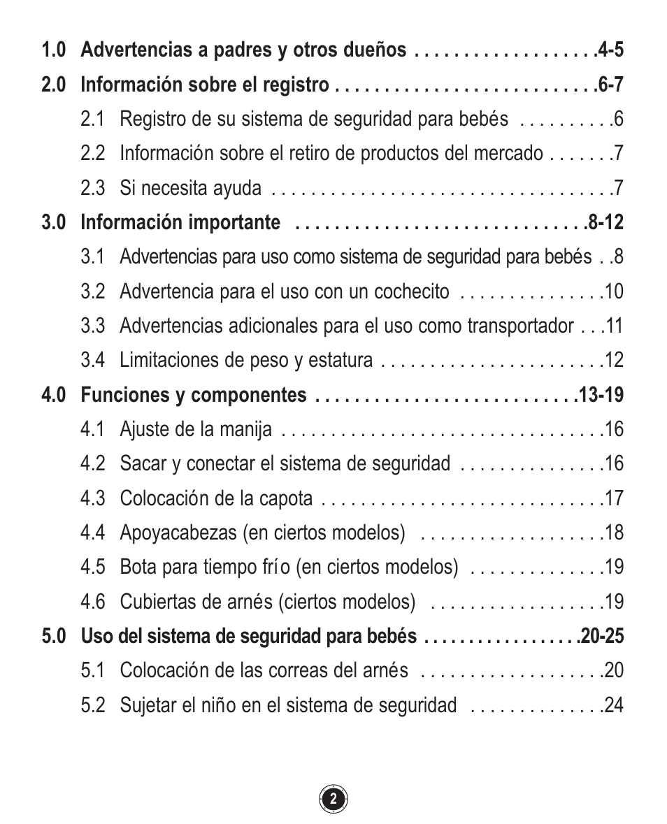 Graco Quattro Tour 1749531 User Manual | Page 86 / 128