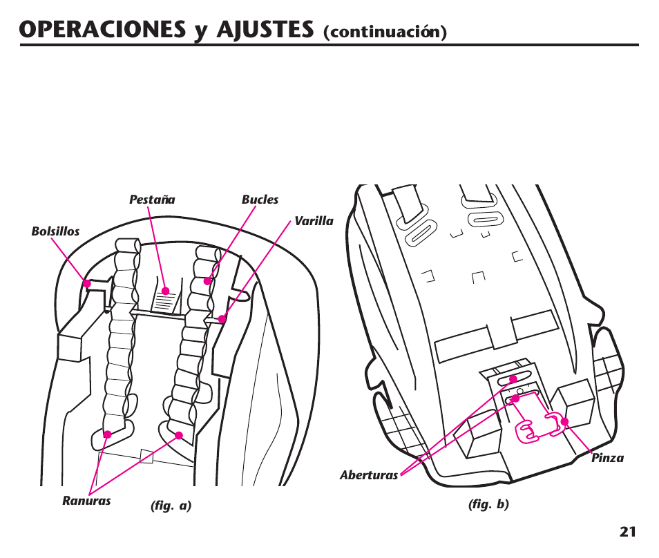 Operaciones y ajustes, Continuación) | Graco Assura ISPC116BA User Manual | Page 57 / 68