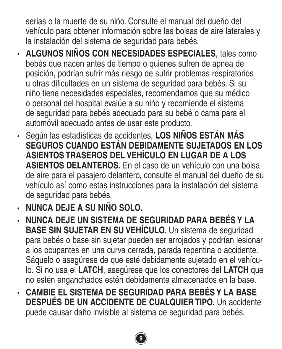 Graco Baby Accessories User Manual | Page 93 / 128