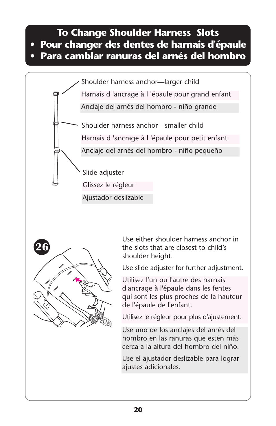 Graco ISPA178AB User Manual | Page 20 / 40