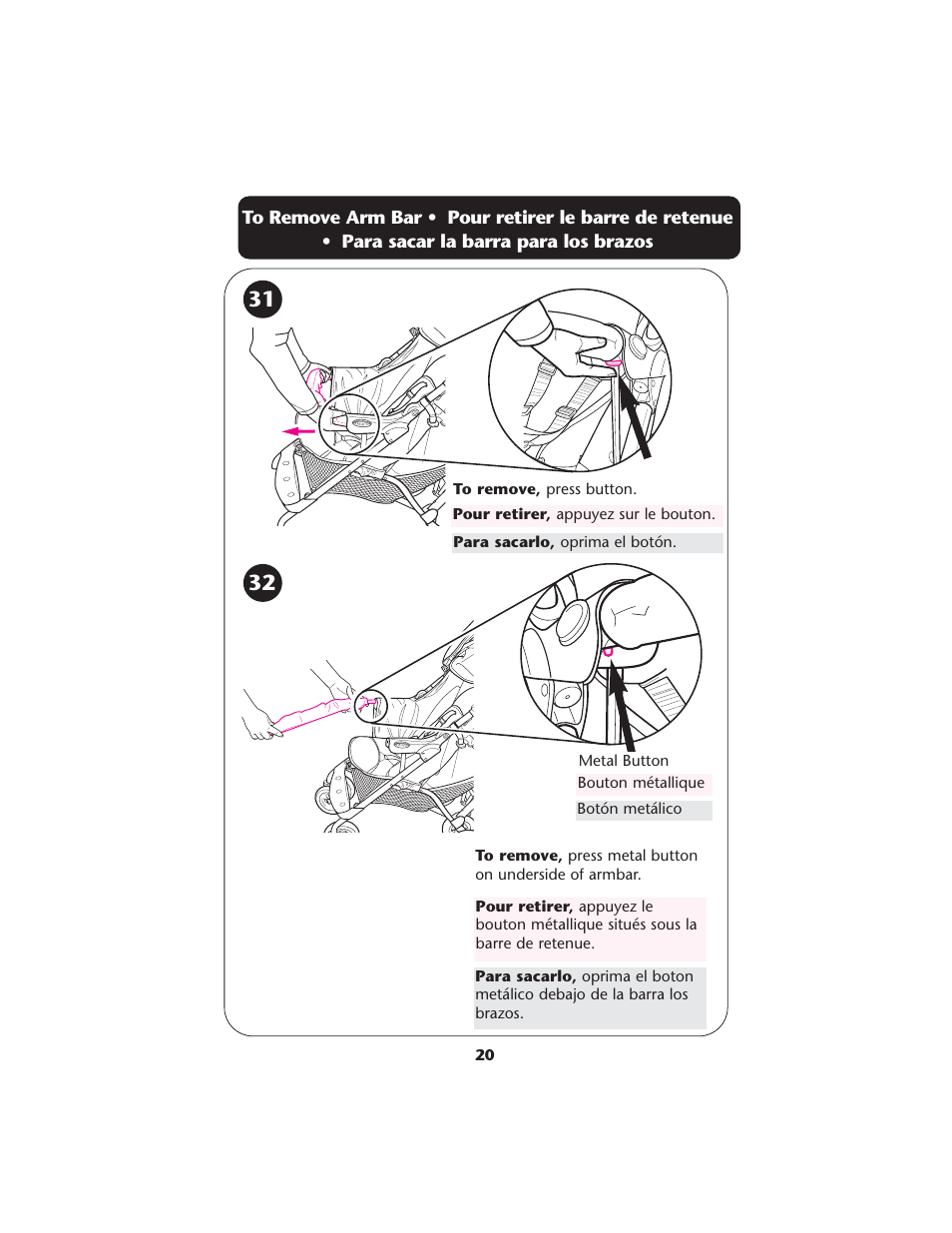 Graco ISPA208AA User Manual | Page 20 / 32