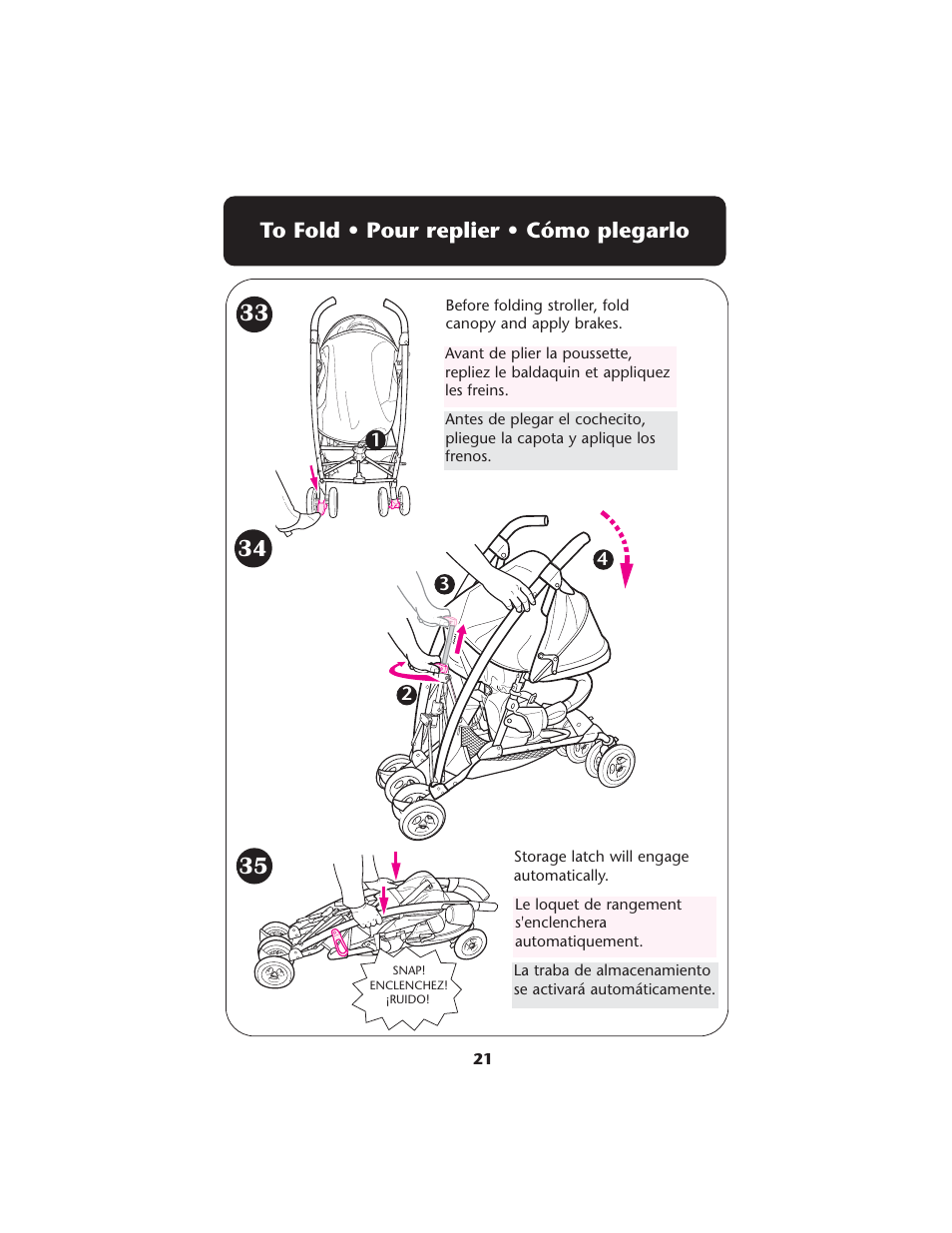 Graco ISPA208AA User Manual | Page 21 / 32