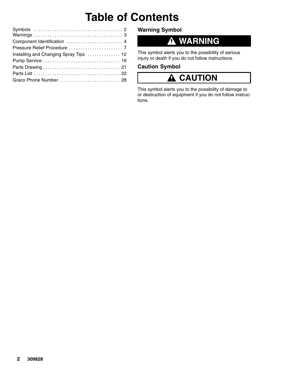 Graco 249065 User Manual | Page 2 / 28