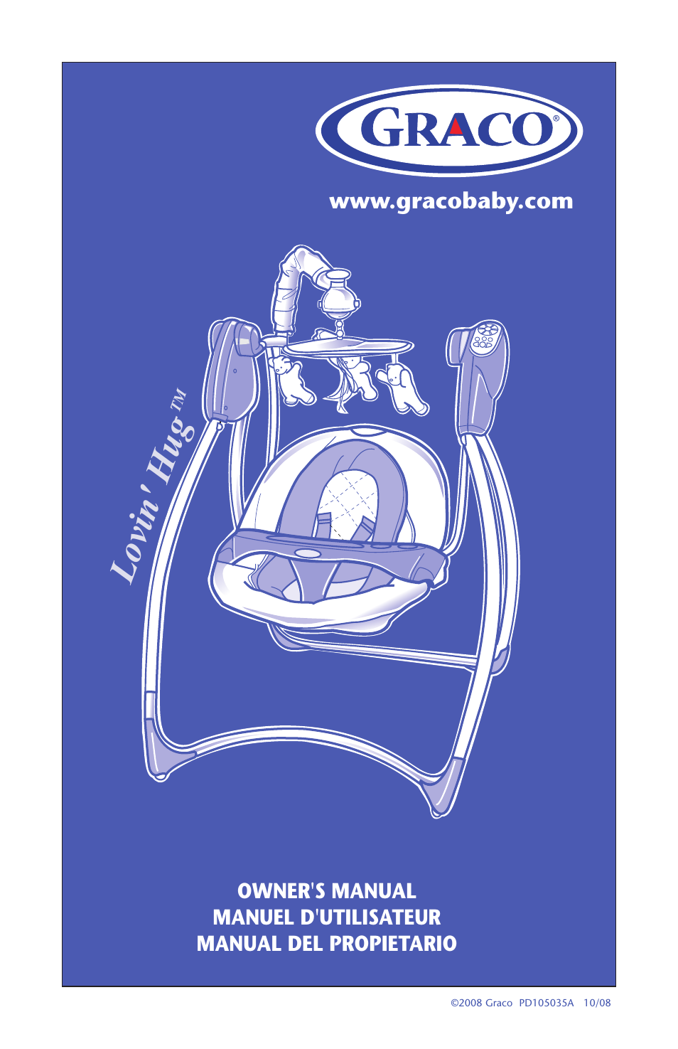 Graco Lovin' Hug 1751537 User Manual | 48 pages