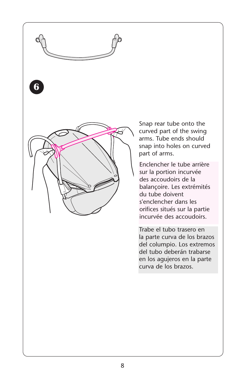 Graco Lovin' Hug 1751537 User Manual | Page 8 / 48