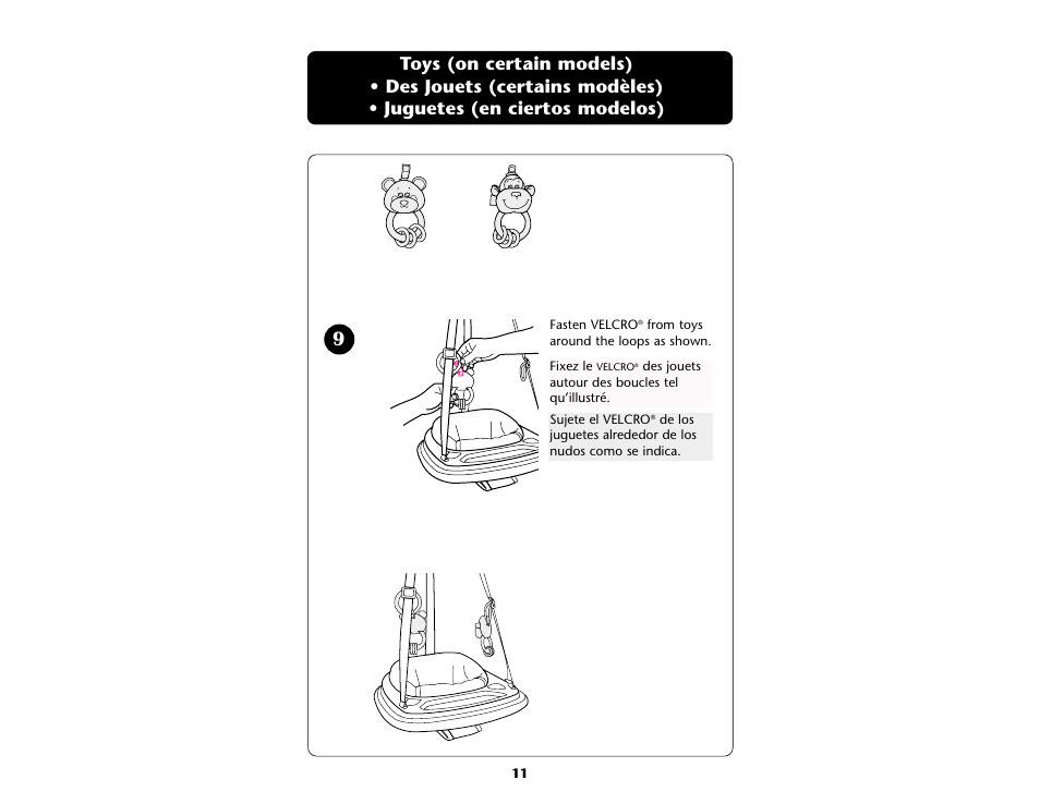 Graco Bumper Jumper ISPD004AB User Manual | Page 11 / 20