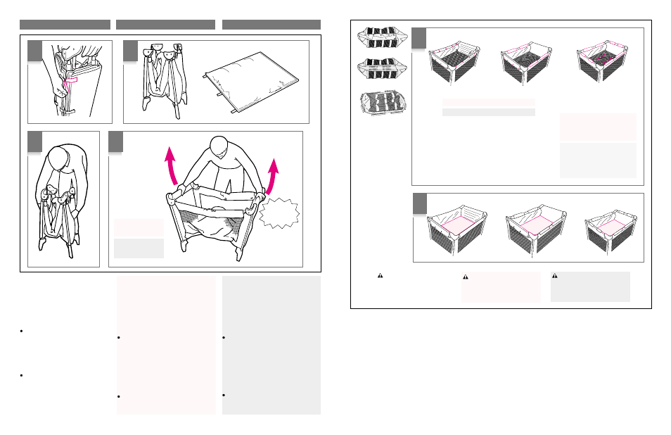 Setup assembler instalar | Graco 9651 User Manual | Page 19 / 21