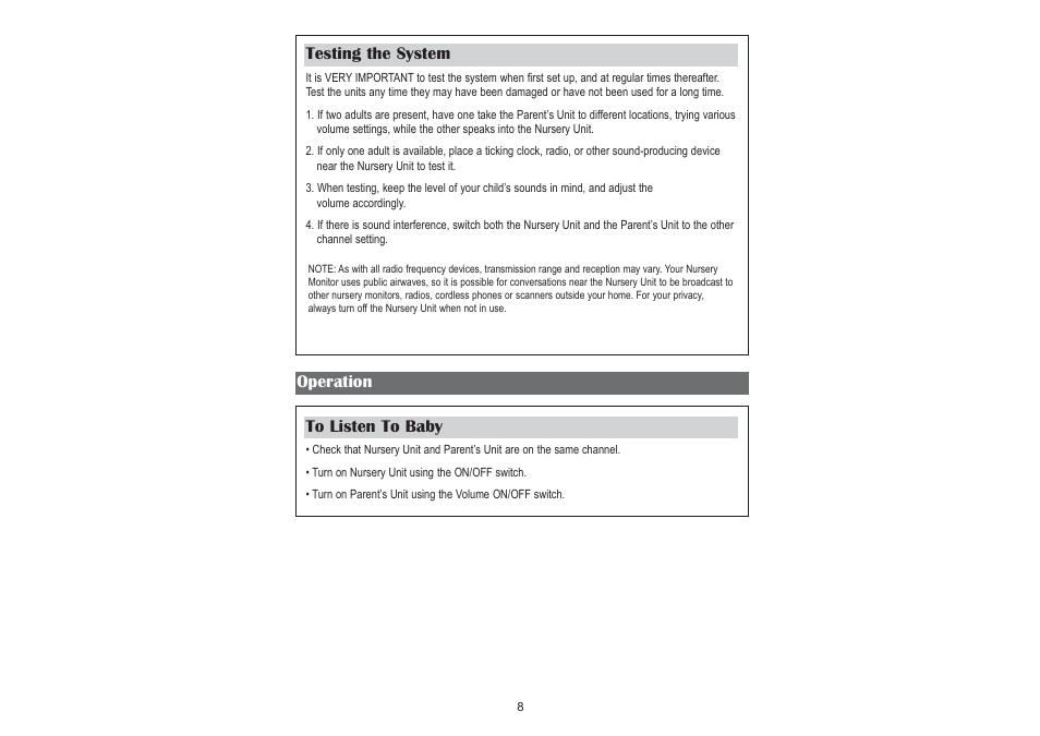 Graco UltraClear 2755 User Manual | Page 8 / 24
