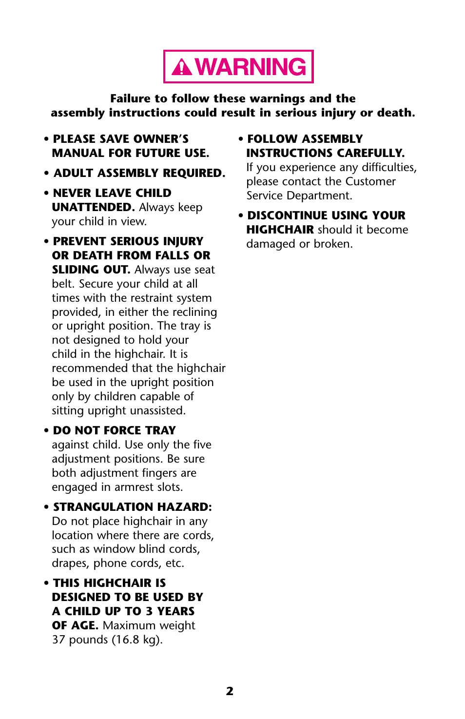 Graco ISPH013AB 05/05 User Manual | Page 2 / 28
