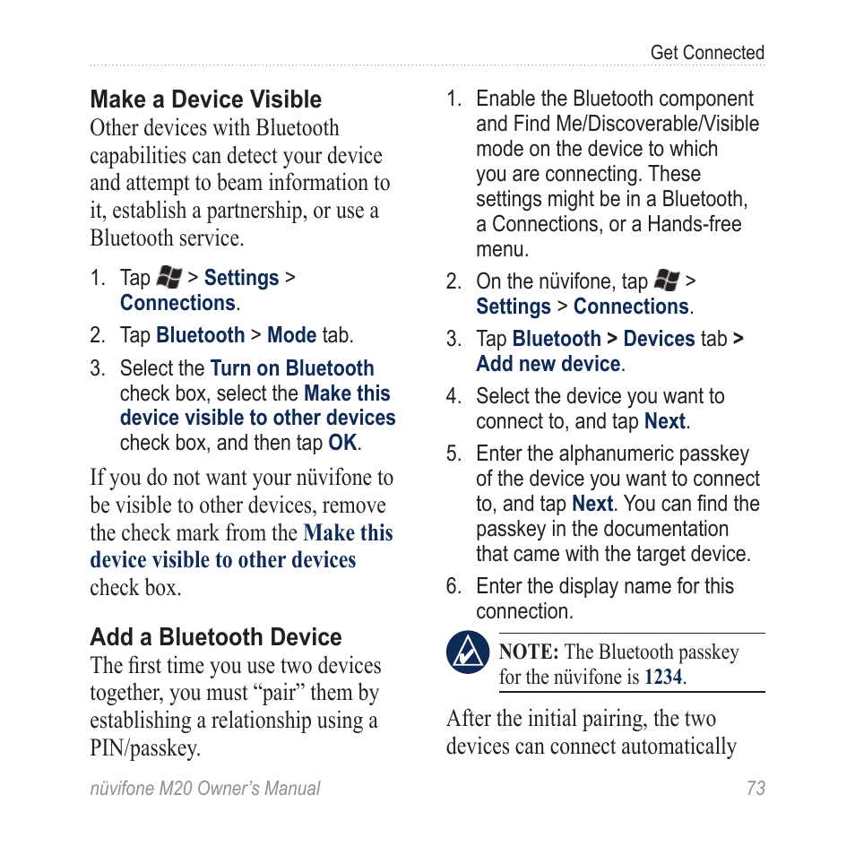 Graco NuviFone m20 User Manual | Page 81 / 114