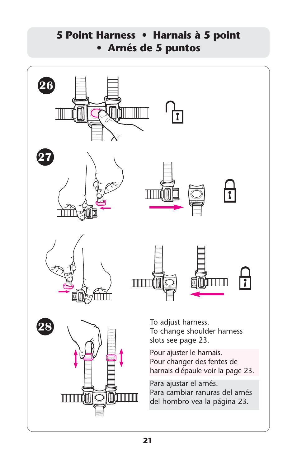 Graco 7255JJB3 User Manual | Page 21 / 112