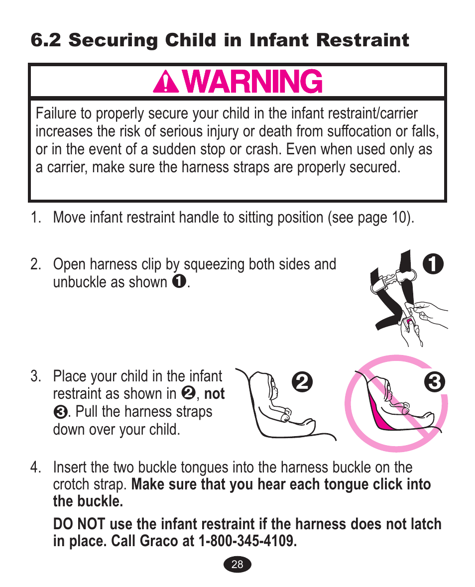 Graco 7255JJB3 User Manual | Page 60 / 112