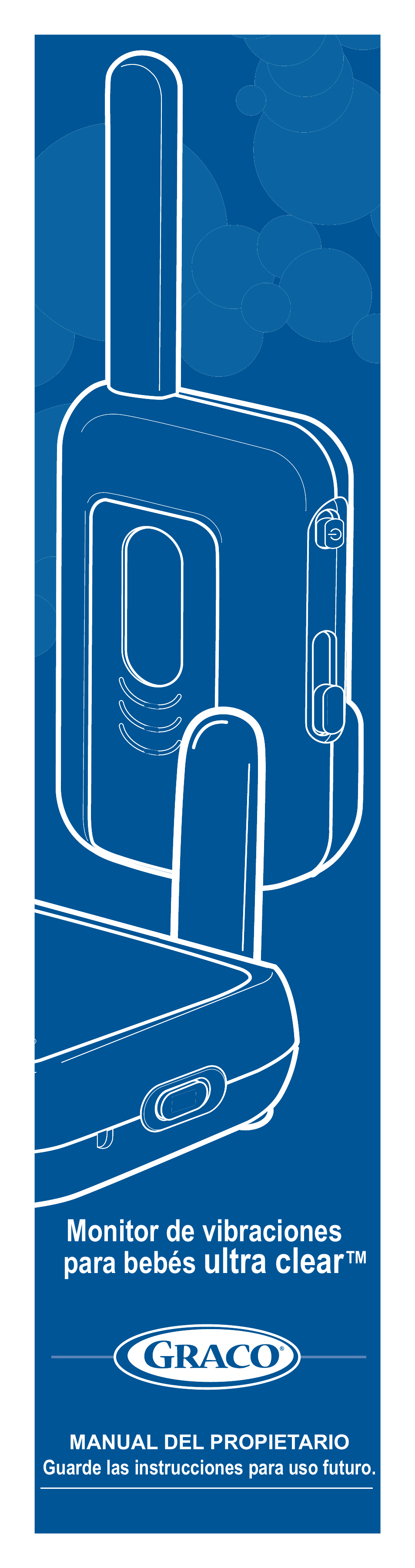 Ultra clear, Monitor de vibraciones para bebés | Graco Ultra Clear PD106594B User Manual | Page 17 / 32