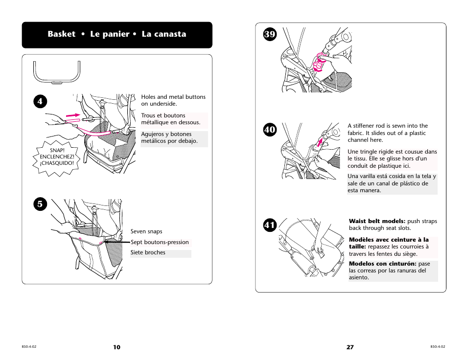 Graco 6110 User Manual | Page 10 / 36