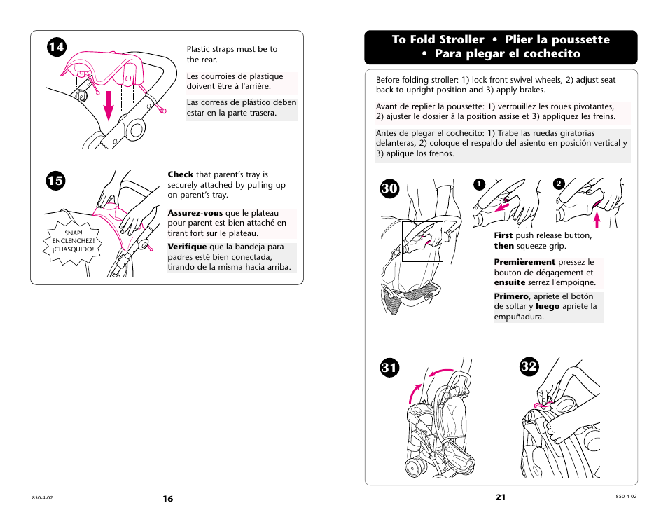Graco 6110 User Manual | Page 21 / 36