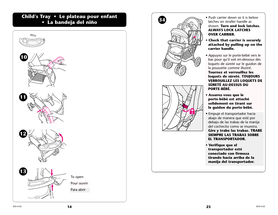 Graco 6110 User Manual | Page 23 / 36